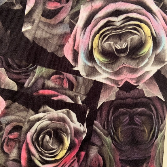 Rose printed jeans - Picture 3 of 5